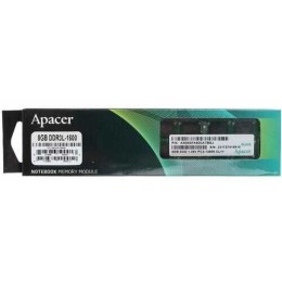 Модуль памяти Apacer SO-DIMM DDR3 8Gb (pc-12800) 1600MHz 1,35V Apacer Retail AS08GFA60CATBGJ/DV.08G2K.KAM