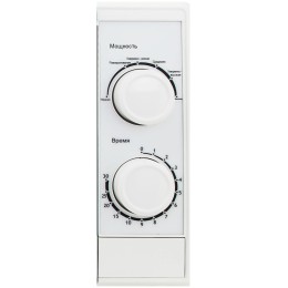 Микроволновая печь SUPRA 20MW25 20л. 700Вт белый  20 л  Тип управления механическое  