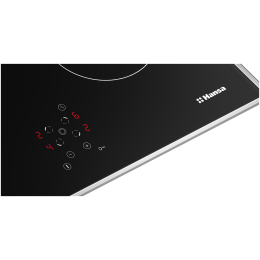 Встраиваемая варочная панель HANSA BHCI66706 / Стеклокерамика, независимая, сенсорное управление, таймер, рамка, черная