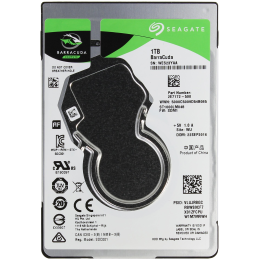 Жесткий диск SEAGATE HDD Mobile Barracuda25 Guardian (2.5'/ 1TB/ SATA 6Gb/s/ rmp 7200)