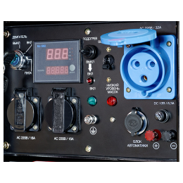 Генератор бензиновый FUBAG DS 5500 A ES  с электростартером и коннектором автоматики