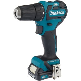 Дрель-шуруповерт MAKITA DF332DWAE 181989  б\щет 10.8в 2х2ачli-ion слайдер бзп-10мм 0-450\0-1500\м