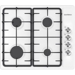 Газовая варочная поверхность DARINA 1T1 BGM341 11 W, белая