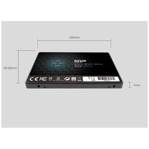 Накопитель SSD Silicon Power 256GB Ace A55 SP256GBSS3A55S25  2.5"", SATA III