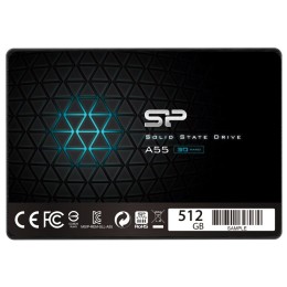 Накопитель SSD SILICON POWER Ace A55 SP512GBSS3A55S25 512Гб, 2.5"", SATA III"