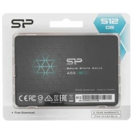 Накопитель SSD SILICON POWER Ace A55 SP512GBSS3A55S25 512Гб, 2.5"", SATA III"