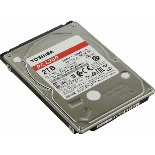 Жёсткий диск WD Blue™ WD20SPZX 2ТБ 2,5" 5400RPM 128MB (SATA-III) Mobile