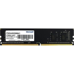 Модуль памяти Patriot DIMM DDR4 4Gb (pc-21300) 2666MHz Patriot PSD44G266641
