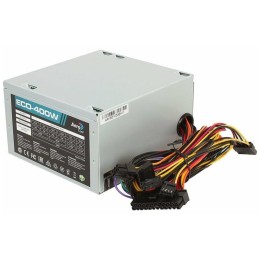 Блок питания Aerocool 400W Retail ECO-400W ATX v2.3 Haswell, fan 12cm, 400mm cable, power cord, 20+4P, 12V 4P, 1x PCI-E 6P, 2x SATA, 2x PATA, 1x FDD