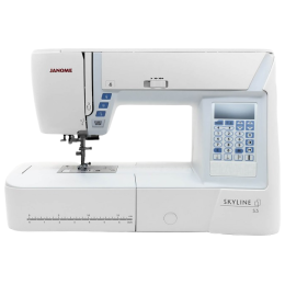 Швейная машина JANOME Skyline S3 белый