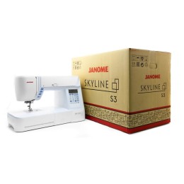 Швейная машина JANOME Skyline S3 белый
