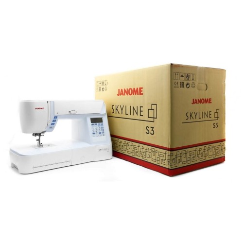 Швейная машина JANOME Skyline S3 белый