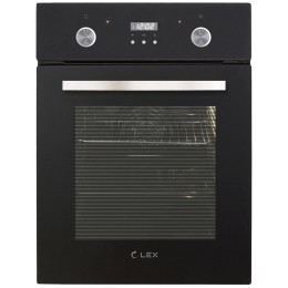 Духовой шкаф LEX EDP 4571 BL  объем 55л, LED таймер, 7 функций, встраиваемый
