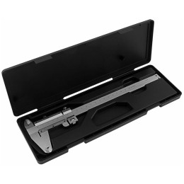 Штангенциркуль MATRIX 316325  200 мм цена деления  0.02 мм металлический с глубиномером