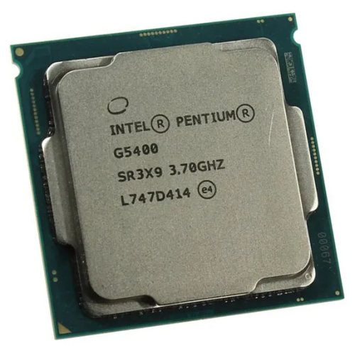 Процессор Intel Pentium Gold G5400 <TPD 54W, 2/4, Base 3.7GHz, 4Mb, LGA1151 v2 (Coffee Lake)> OEM