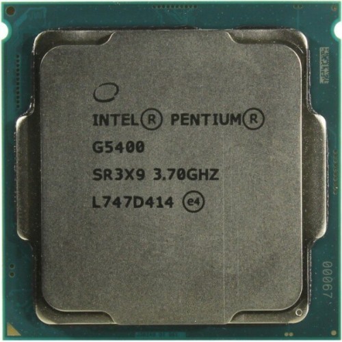 Процессор Intel Pentium Gold G5400 <TPD 54W, 2/4, Base 3.7GHz, 4Mb, LGA1151 v2 (Coffee Lake)> OEM