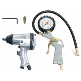 Набор пневмогайковерт FUBAG GP158/312   158л/мин 312н/м 7000об/мин пневмопистолет д/шин манометр