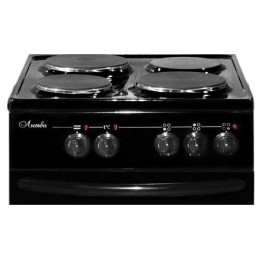 Электрическая плита ЛЫСЬВА ЭП 301 М2С черный эмаль (без крышки)