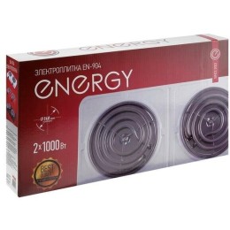 Плита электрическая ENERGY EN-904R  1000+1000Вт Ф140мм