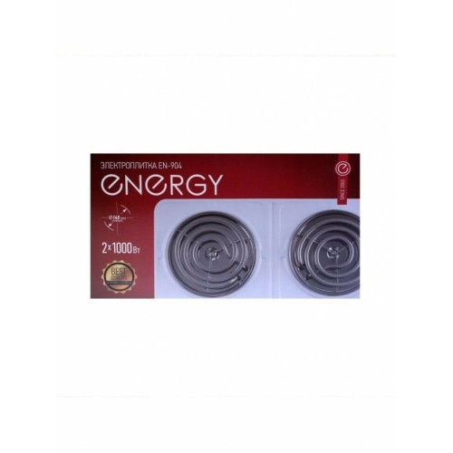 Плита электрическая ENERGY EN-904R  1000+1000Вт Ф140мм