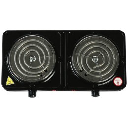 Плита электрическая ENERGY EN-904В  1000+1000Вт нерж. сталь