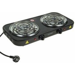 Плита электрическая ENERGY EN-904В  1000+1000Вт нерж. сталь