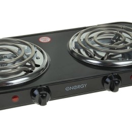 Плита электрическая ENERGY EN-904В  1000+1000Вт нерж. сталь