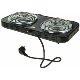 Плита электрическая ENERGY EN-904В  1000+1000Вт нерж. сталь