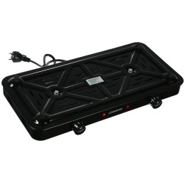 Плита электрическая ENERGY EN-904В  1000+1000Вт нерж. сталь