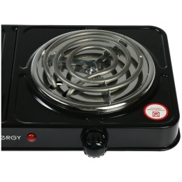 Плита электрическая ENERGY EN-904В  1000+1000Вт нерж. сталь