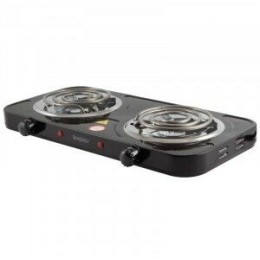 Плита электрическая ENERGY EN-904В  1000+1000Вт нерж. сталь