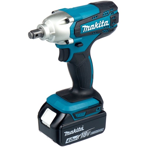 Гайковерт Makita DTW190RME ак,{18В,2х4Ач Li-ion,0-3000у\м,190Нм,квадр1\2",1.4кг,чем,подсв,М8-М16}
