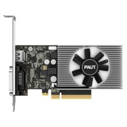 Видеокарта Palit PCI-E PA-GT1030 2GD4 nVidia GeForce GT 1030 2048Mb 64bit DDR4 1151/2100 DVIx1/HDMIx1/HDCP Ret low profile
