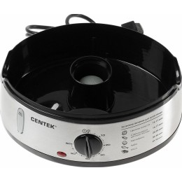 Пароварка CENTEK CT-1457 три корзины механическое управление мощность 800 Вт звуковой сигнал окончан