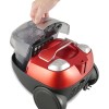 Пылесос CENTEK CT-2535 (красн/черн) циклон 2000/350Вт, 2 HEPA фильтра, телескоп металл. трубка