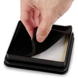 Пылесос CENTEK CT-2535 (красн/черн) циклон 2000/350Вт, 2 HEPA фильтра, телескоп металл. трубка