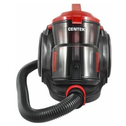 Пылесос CENTEK CT-2536  (красн/черн) мультициклон 2400/420Вт, стакан 2 л, телескоп металл. трубка