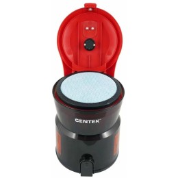 Пылесос CENTEK CT-2536  (красн/черн) мультициклон 2400/420Вт, стакан 2 л, телескоп металл. трубка