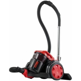 Пылесос CENTEK CT-2536  (красн/черн) мультициклон 2400/420Вт, стакан 2 л, телескоп металл. трубка