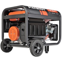 Бензиновый генератор PATRIOT GP 3810L  4ткт АИ-92 2.8/3кВт 210см3 бак15л.67дБ ручн.старт 46кг