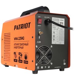 Сварочный аппарат PATRIOT WMA 225MQ (605301755)  инверторный mig/mag/mma стальной и флюс. провлокой