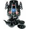 Электросамовар CENTEK CT-0091 B (черн+рисунок), 4.0л, 2300Вт, поддерж.t + LED индикатор