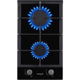 Газовая варочная поверхность WEISSGAUFF HGG 320 BGh Домино 30 см, черная
