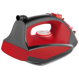 Утюг CENTEK CT-2355 RED 2500Вт, керамическ подошва, 270мл, паровой удар, самоочистка, капля-стоп