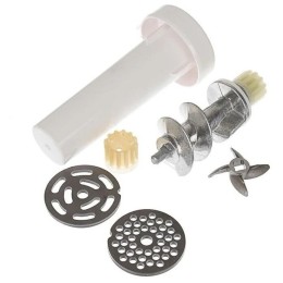 Мясорубка АКСИОН М 25.10, белый мрамор, 1500 Вт, до 10кг/ч