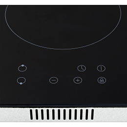 Панель варочная MAUNFELD EVCE.292-BK ДОМИНО, ЧЕРНОЕ стекло