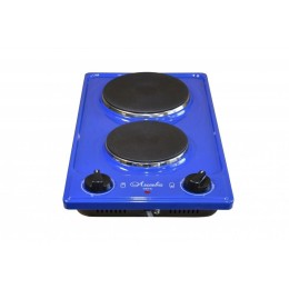 Плита электрическая ЛЫСЬВА ЭПБ 22 синий (настольная)