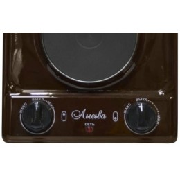 Плита электрическая ЛЫСЬВА ЭПБ 22 малахит/рябчик (настольная)