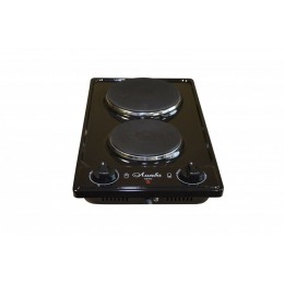 Плита электрическая ЛЫСЬВА ЭПБ 22 малахит/рябчик (настольная)