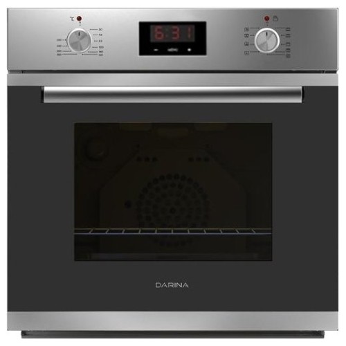 Духовой шкаф Электрический Darina 1U5 BDE 112 708 X5 серебристый, встраиваемый